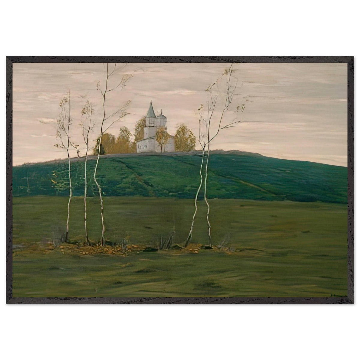 Тихая Осень by Vitold Byalynitsky-Birulya, framed poster, view 3