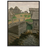 У Мельницы by Vitold Byalynitsky-Birulya, framed poster, view 3