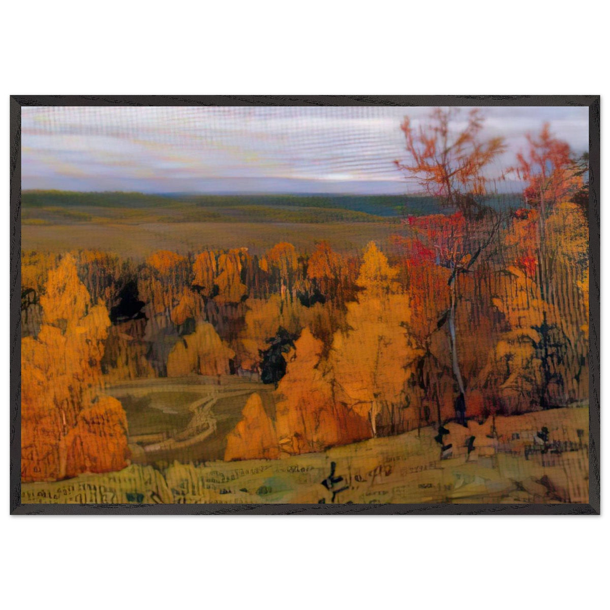 Унылая Пора Очей Очарованье by Vitold Byalynitsky-Birulya, framed poster, view 3