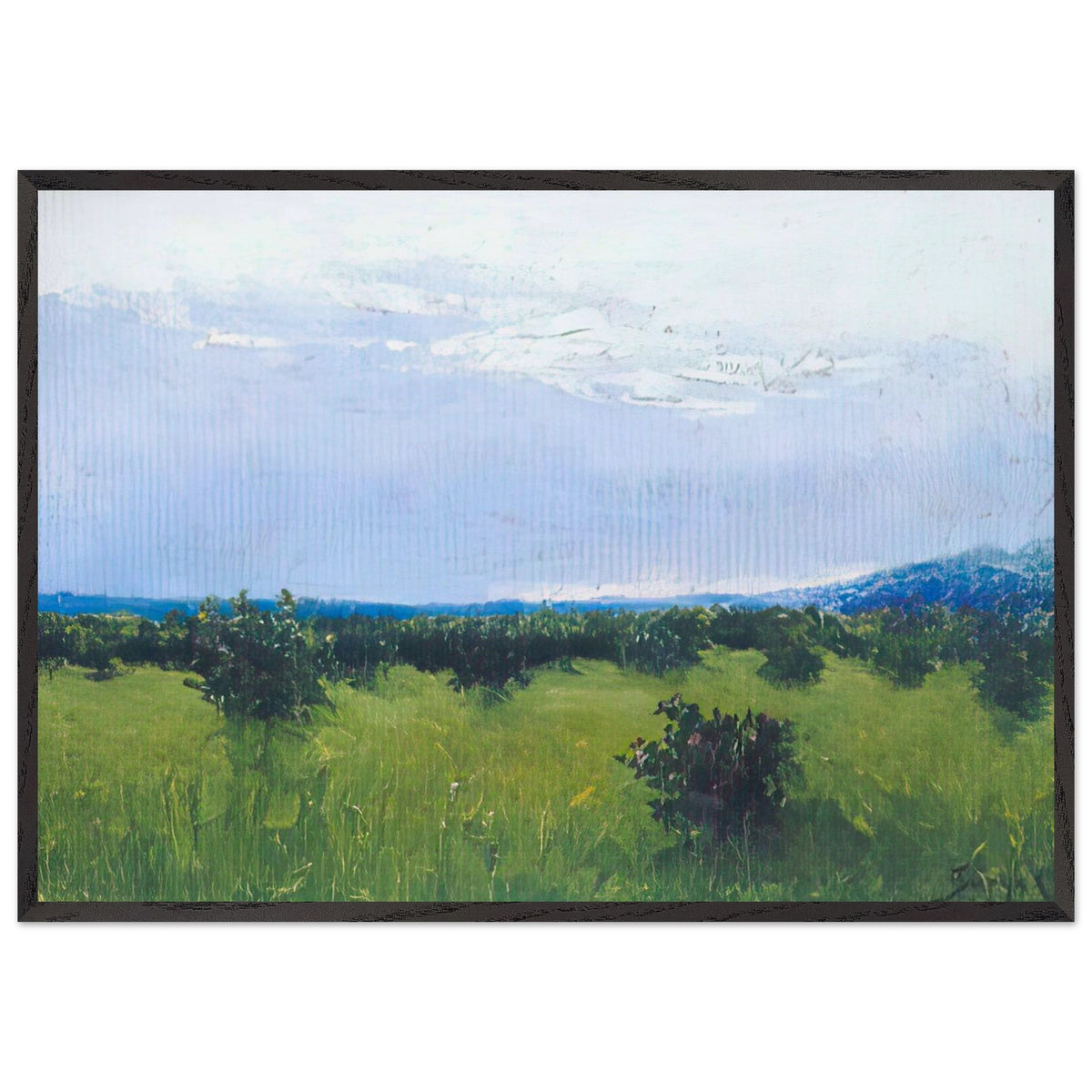 Из Окрестностей Пятигорска by Vitold Byalynitsky-Birulya, framed poster, view 3