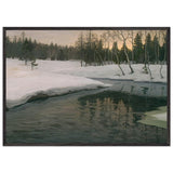 Мартовские Сумерки by Vitold Byalynitsky-Birulya, framed poster, view 3