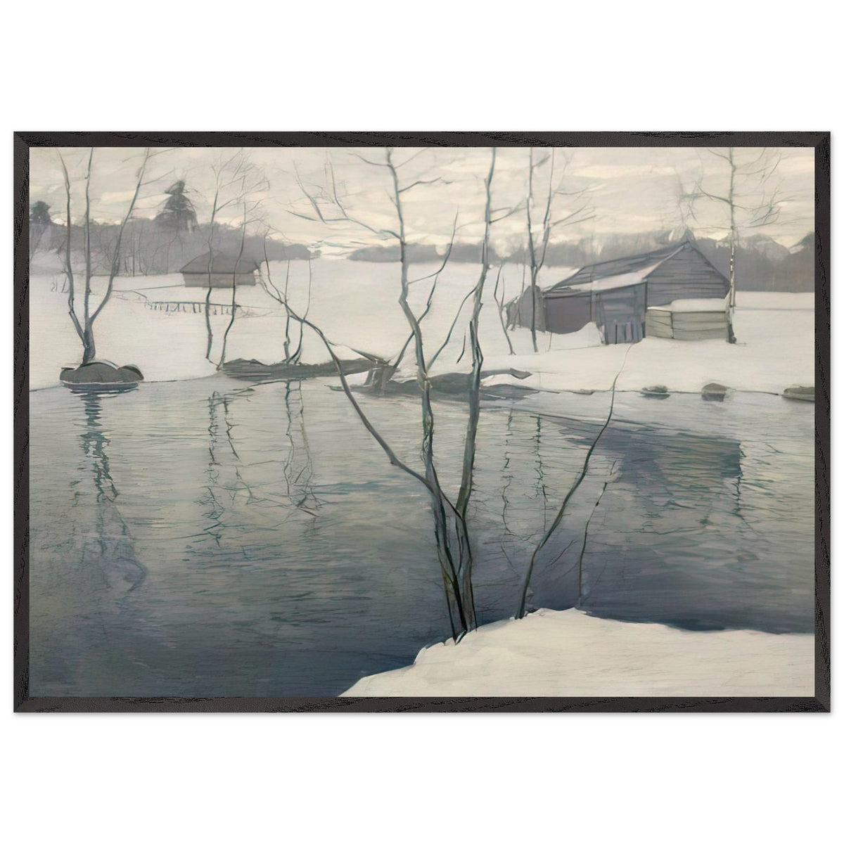 Весна идет by Vitold Byalynitsky-Birulya, framed poster, view 3