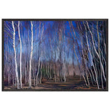 Голубая Весна by Vitold Byalynitsky-Birulya, framed poster