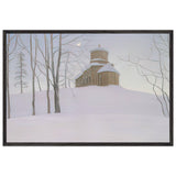 Зимний Сон by Vitold Byalynitsky-Birulya, framed poster