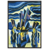 Vitorlások by Scheiber Hugó, framed poster, view 3