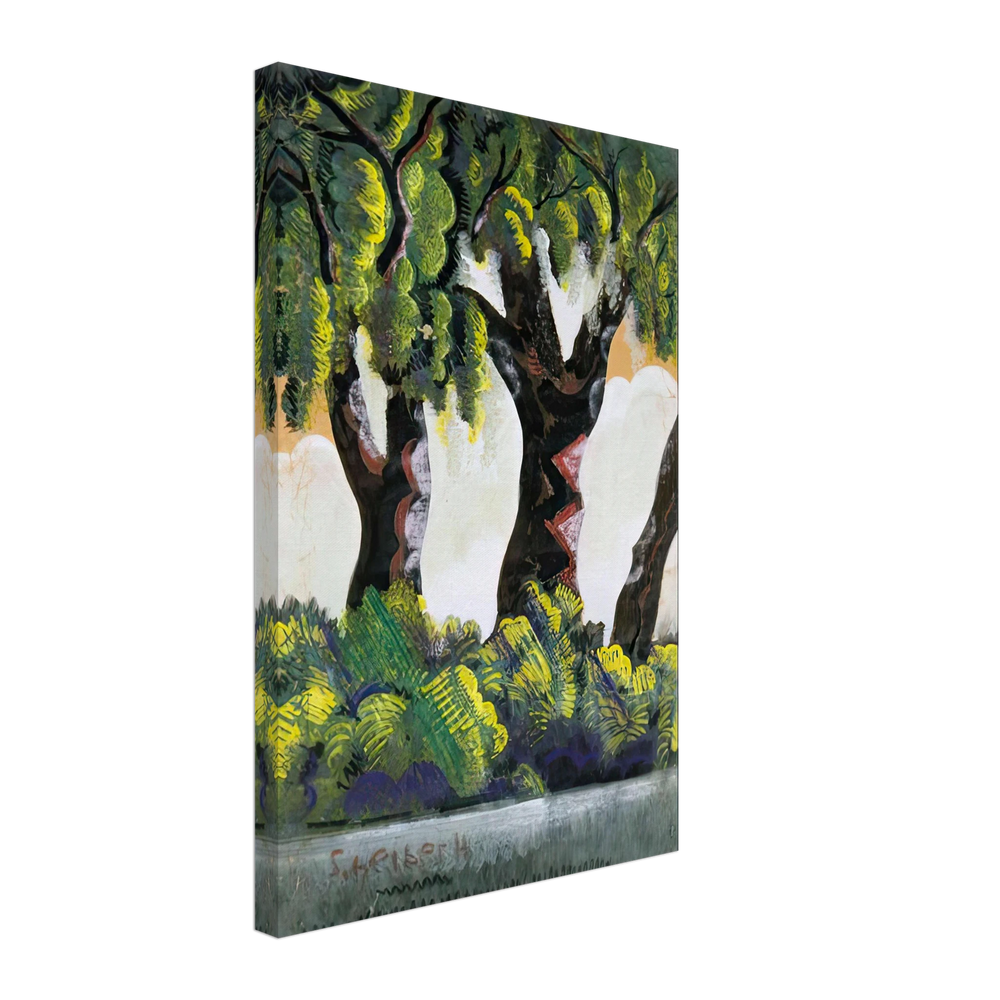 Vízparti Fák by Scheiber Hugó, canvas