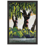 Vízparti Fák by Scheiber Hugó, framed poster, view 2