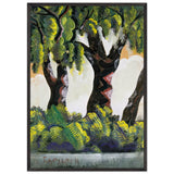 Vízparti Fák by Scheiber Hugó, framed poster, view 3