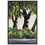 Vízparti Fák by Scheiber Hugó, framed poster
