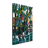 Vízparti Házak by Scheiber Hugó, canvas