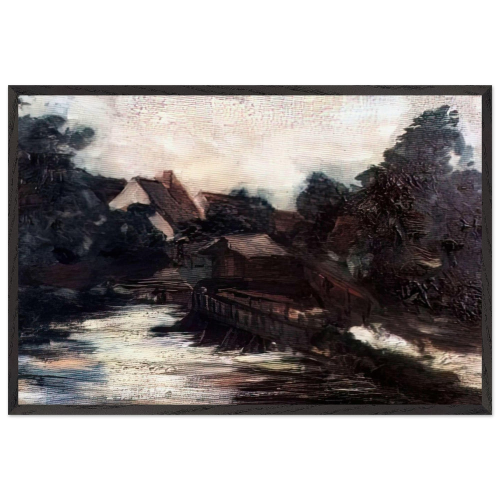 Vodenica by Nadezda Petrovic, framed poster