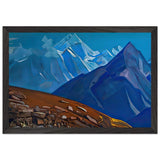 Vyas Kund by Nicholas Roerich, framed poster, view 2