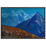 Vyas Kund by Nicholas Roerich, framed poster, view 3