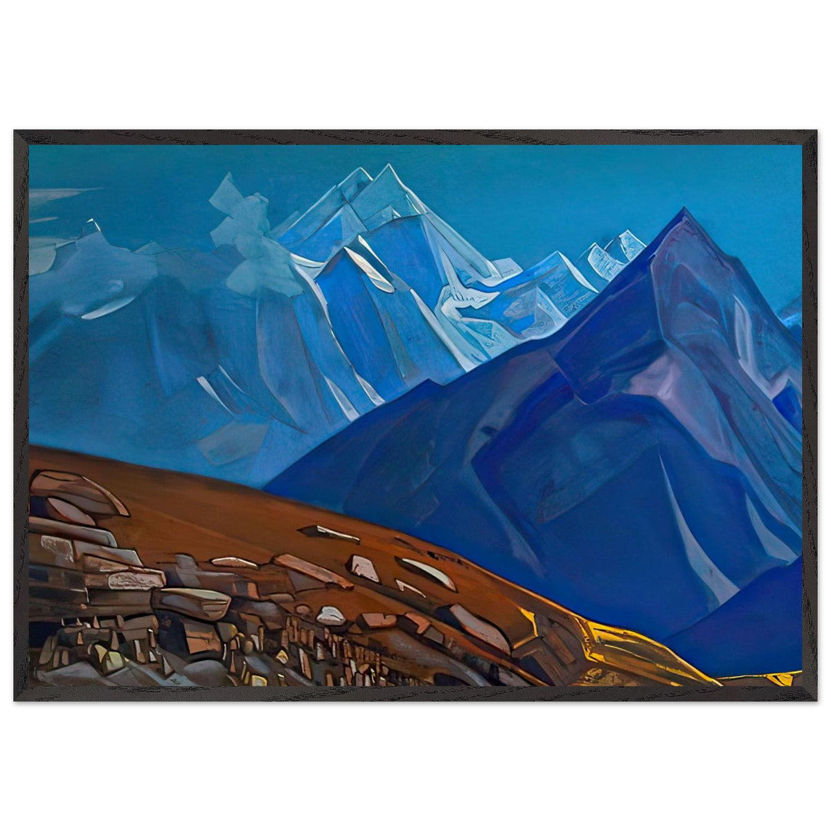 Vyas Kund by Nicholas Roerich, framed poster, view 3