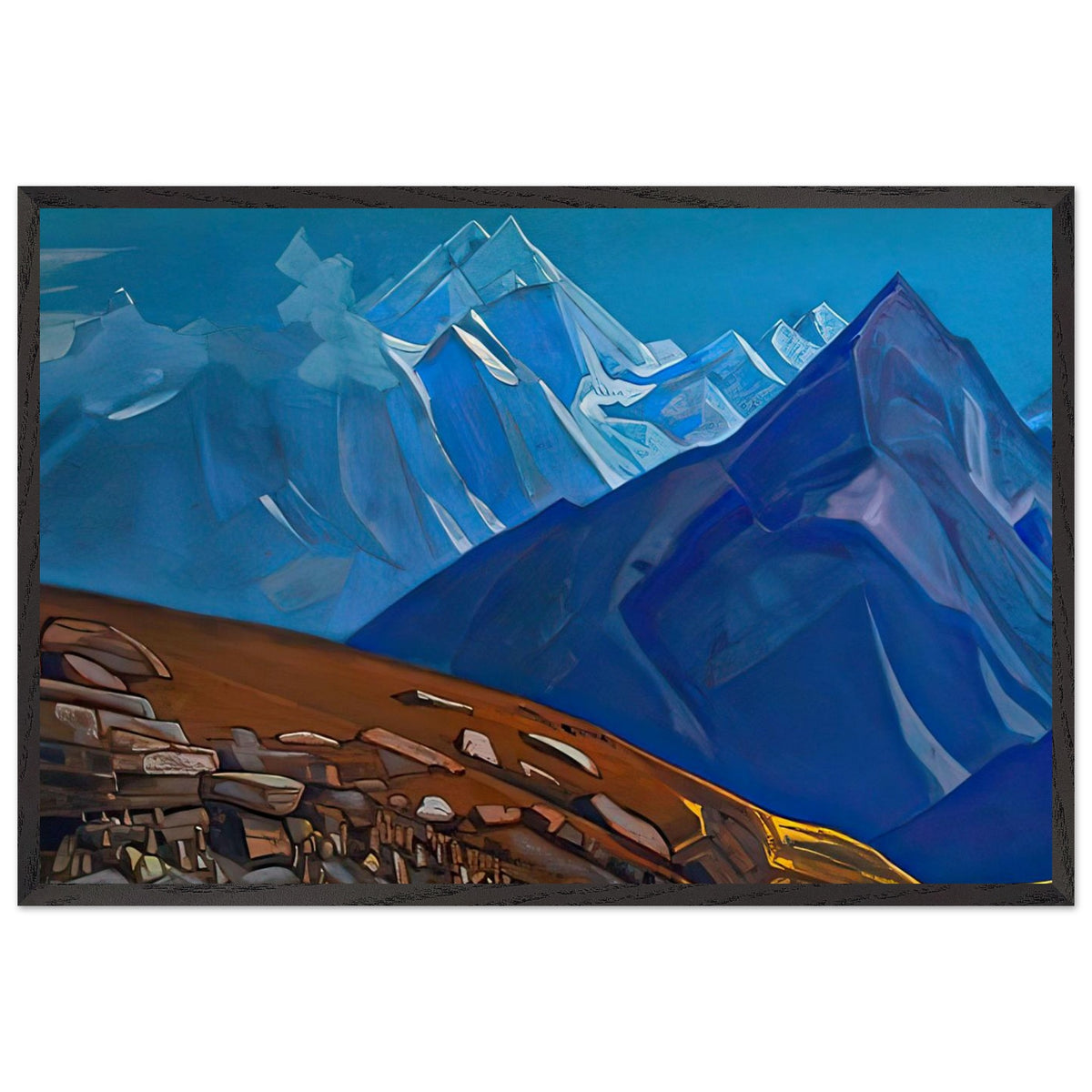 Vyas Kund by Nicholas Roerich, framed poster