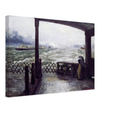 Wake of the Ferry by John French Sloan, canvas