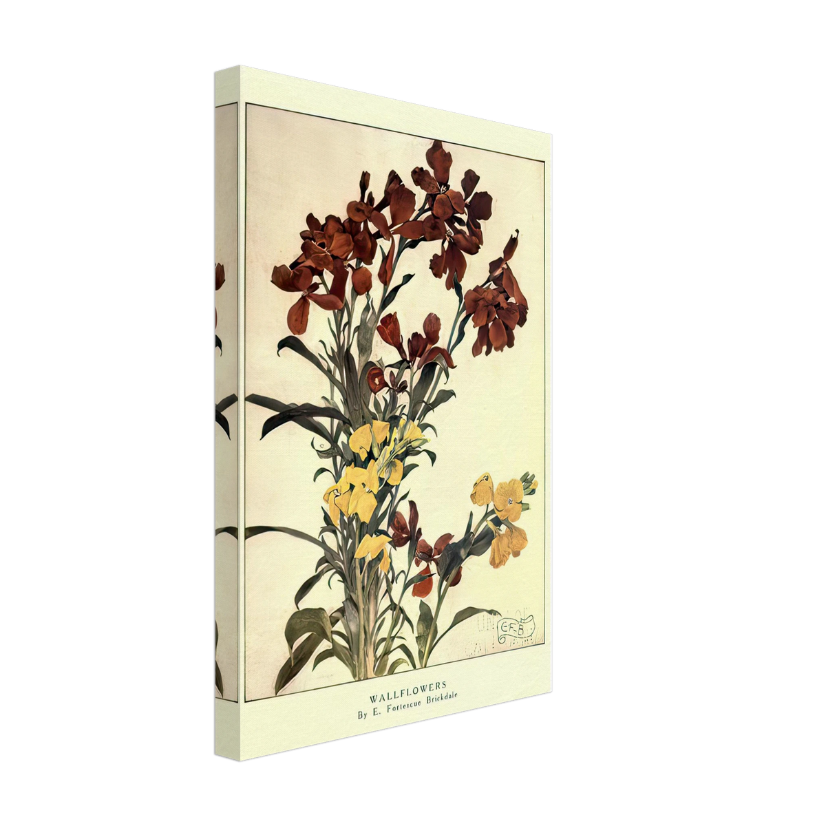 Wallflowers by Eleanor Fortescue-Brickdale, canvas, view 2