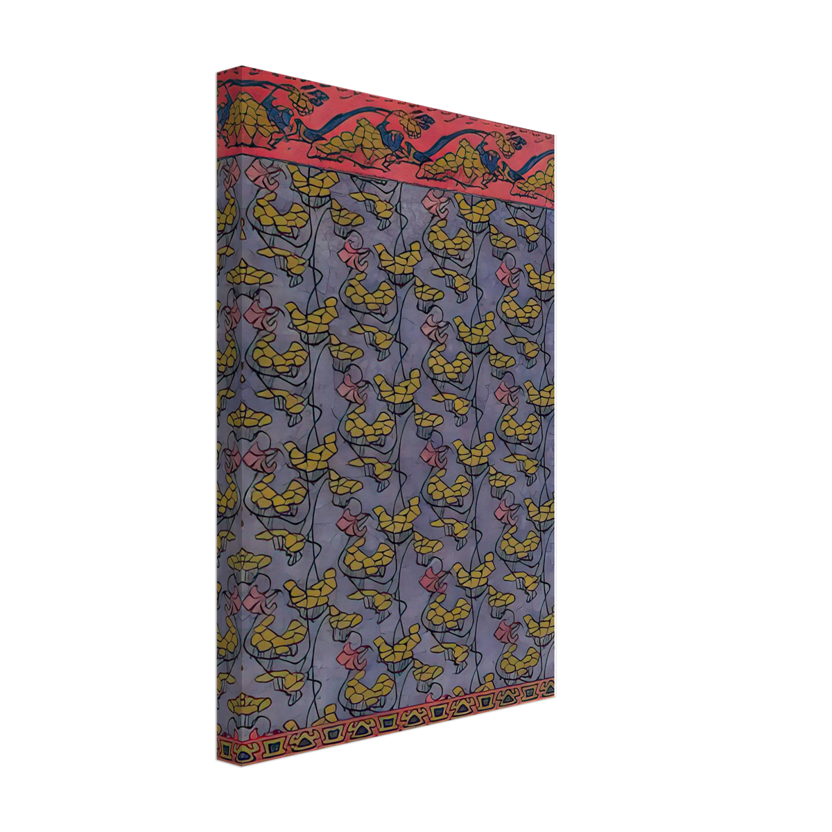 Wallpaper Design by Otto Eckmann, canvas, view 2