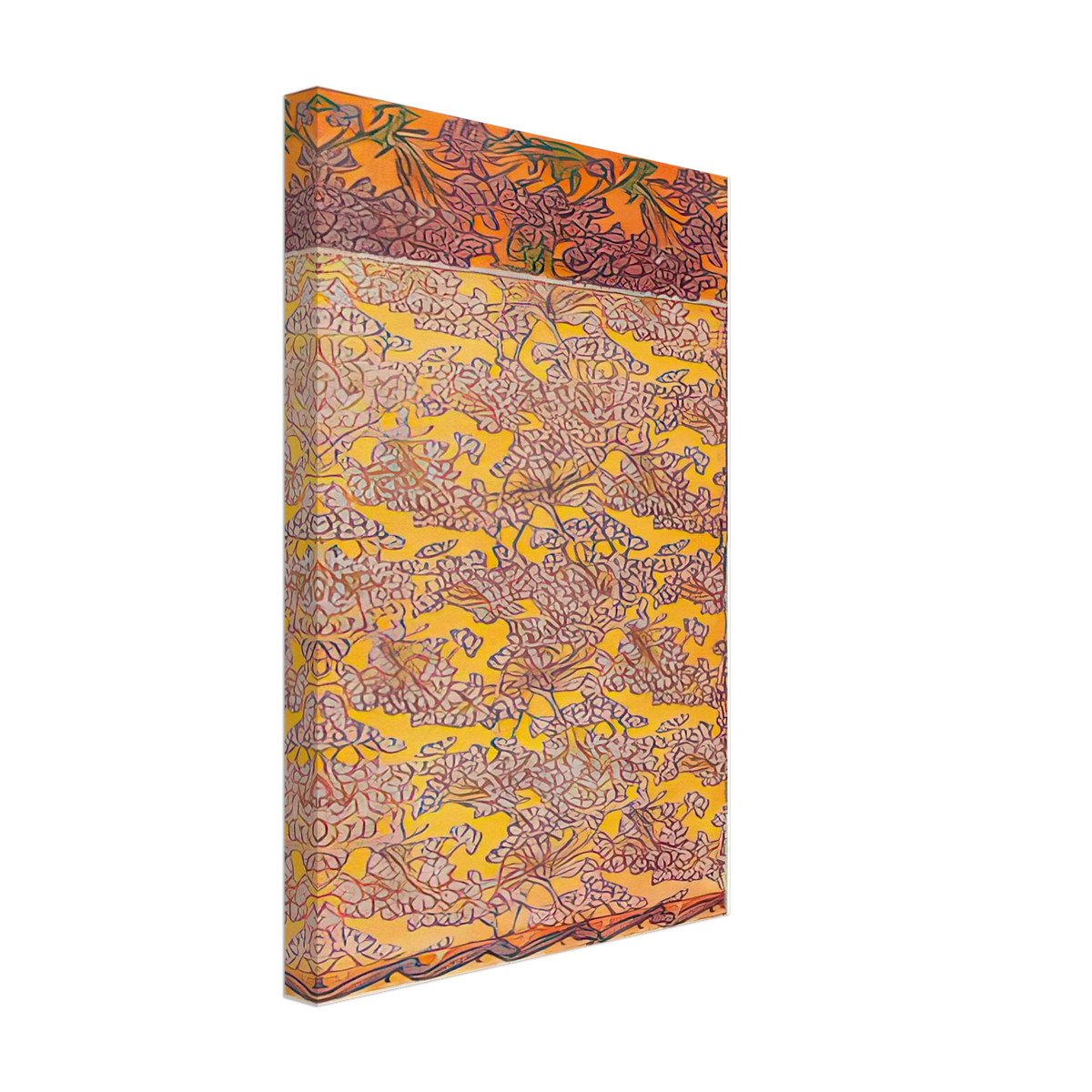 Wallpaper Design by Otto Eckmann, canvas, view 2