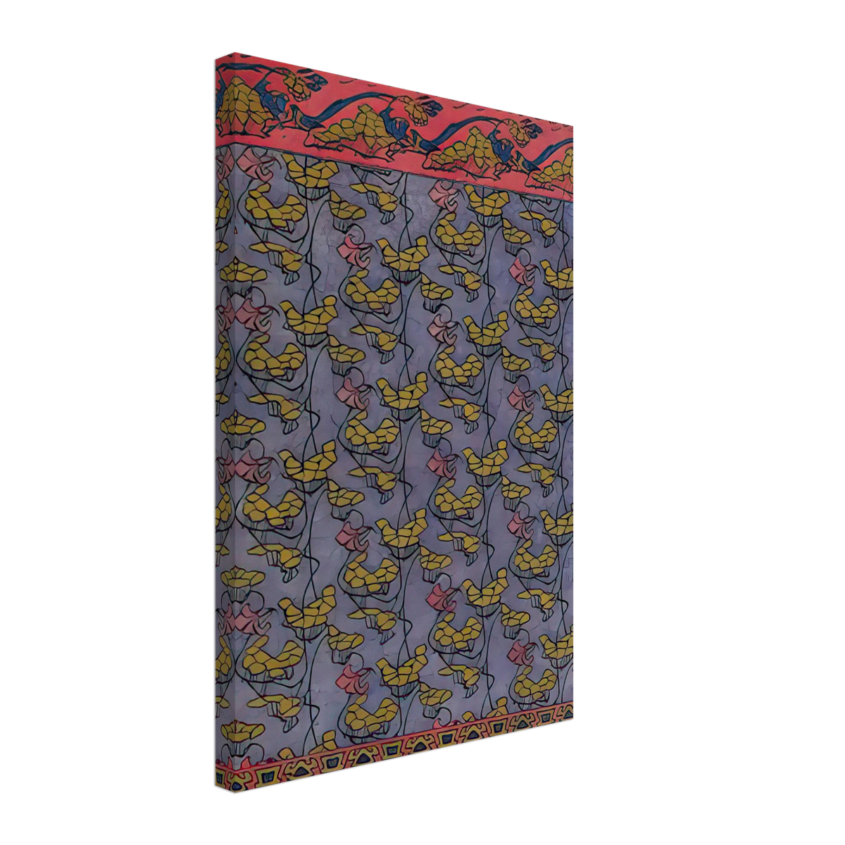 Wallpaper Design by Otto Eckmann, canvas