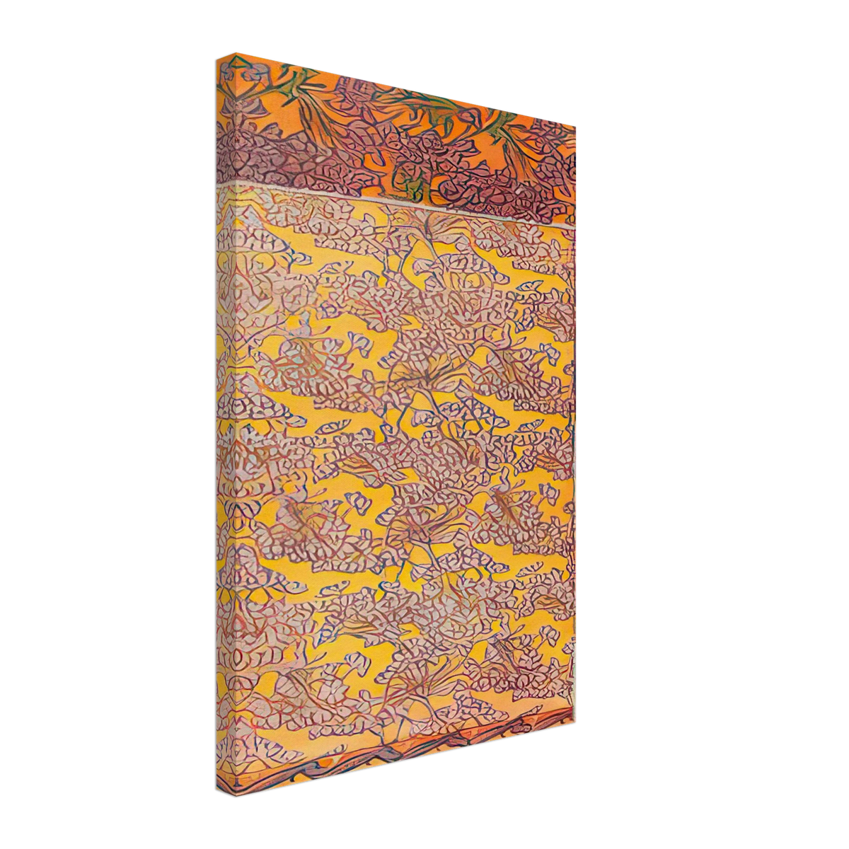 Wallpaper Design by Otto Eckmann, canvas