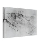 Walls and Towers of Soldai by Konstantin Bogaevsky, canvas, view 2