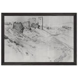 Walls and Towers of Soldai by Konstantin Bogaevsky, framed poster, view 2