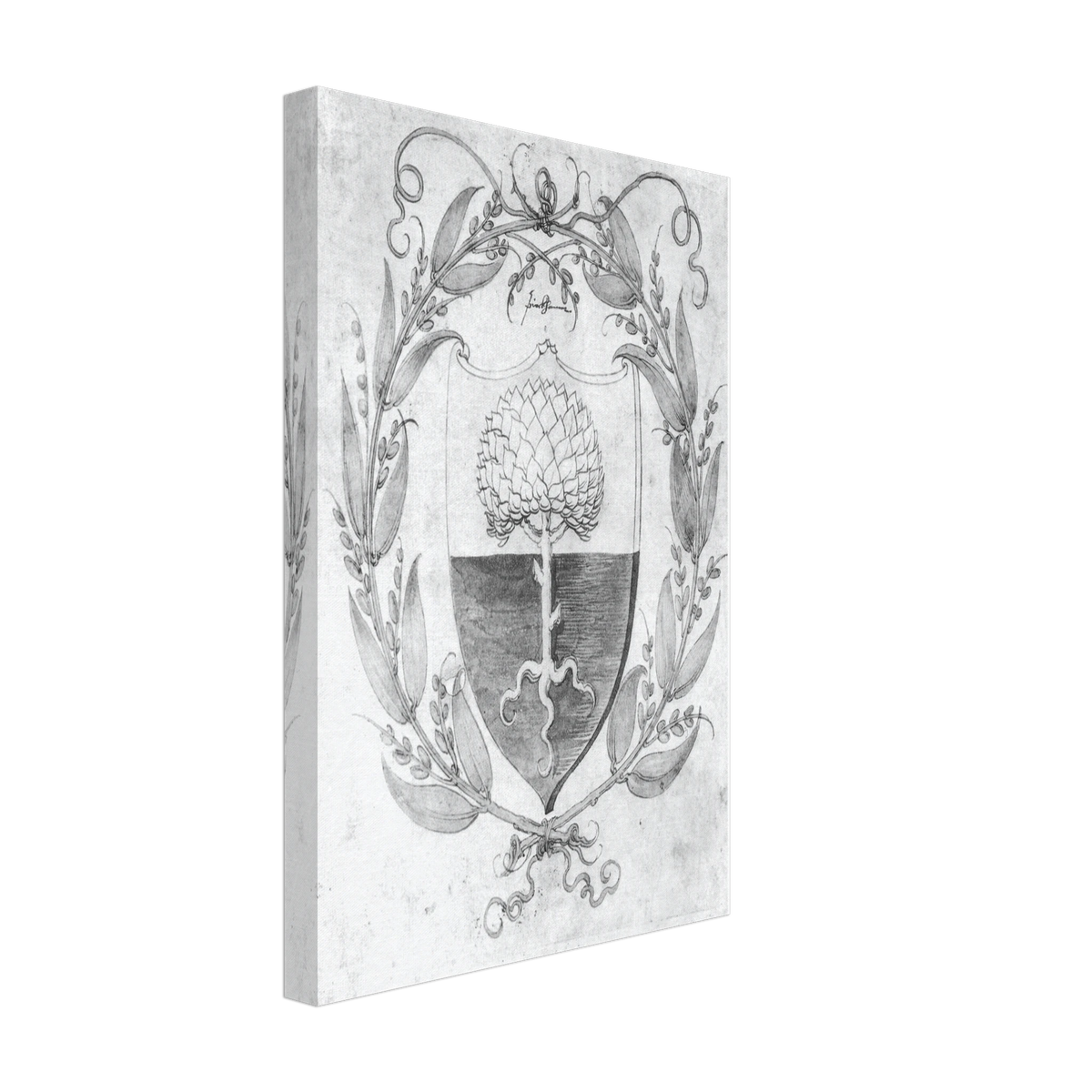 Wappen Pirckheimer by Albrecht Durer, canvas, view 2