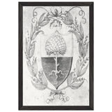Wappen Pirckheimer by Albrecht Durer, framed poster, view 2