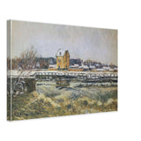 Waterfall at Saint Martin Pontoise by Gustave Loiseau, canvas