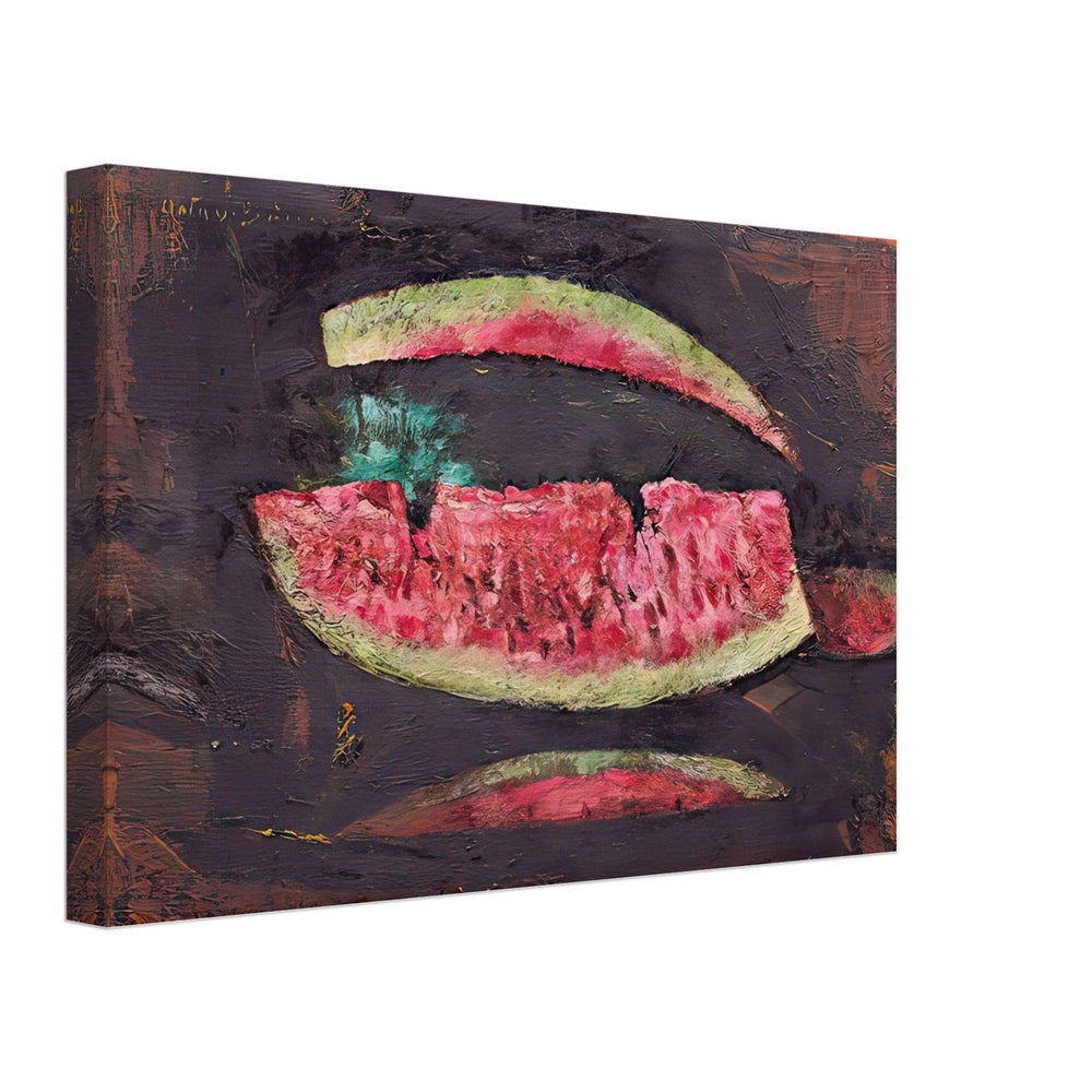 Watermelon by Octav Bancila, canvas