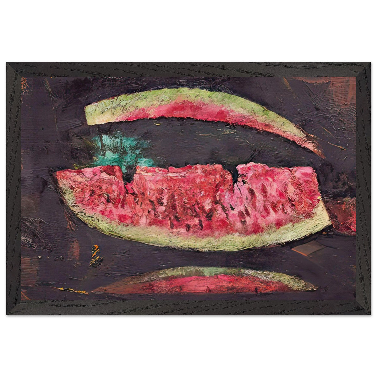 Watermelon by Octav Bancila, framed poster, view 2