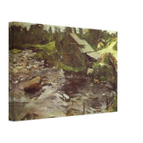 Watermill in Finland by Valentin Serov, canvas, view 2