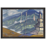 Waves of Fog by Nicholas Roerich, framed poster, view 2
