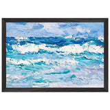 Waves by Samuel Peploe, framed poster, view 2