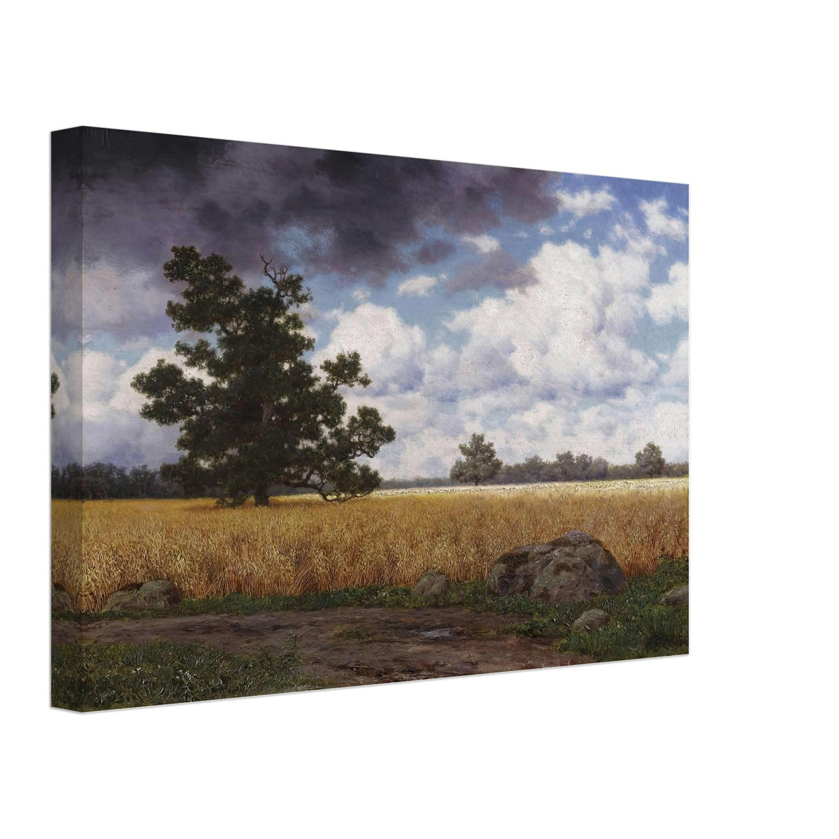Wheatfields by Ivan Fedorovich Choultse, canvas, view 2
