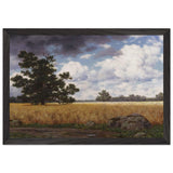 Wheatfields by Ivan Fedorovich Choultse, framed poster, view 2
