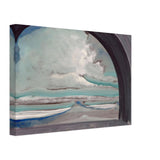 White Cloud by Nicholas Roerich, canvas, view 2