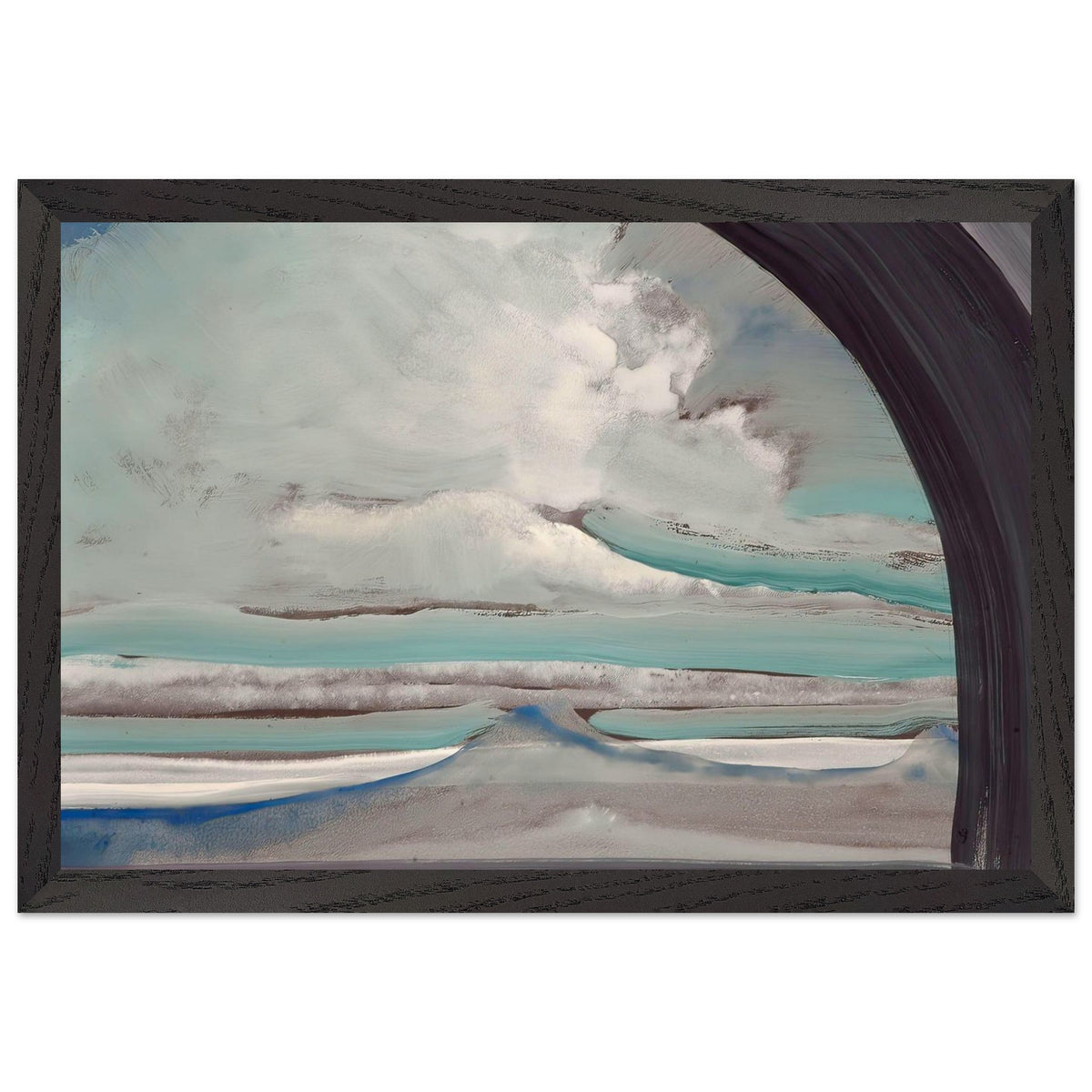 White Cloud by Nicholas Roerich, framed poster, view 2