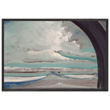 White Cloud by Nicholas Roerich, framed poster