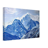 White Himalayas by Nicholas Roerich, canvas, view 2