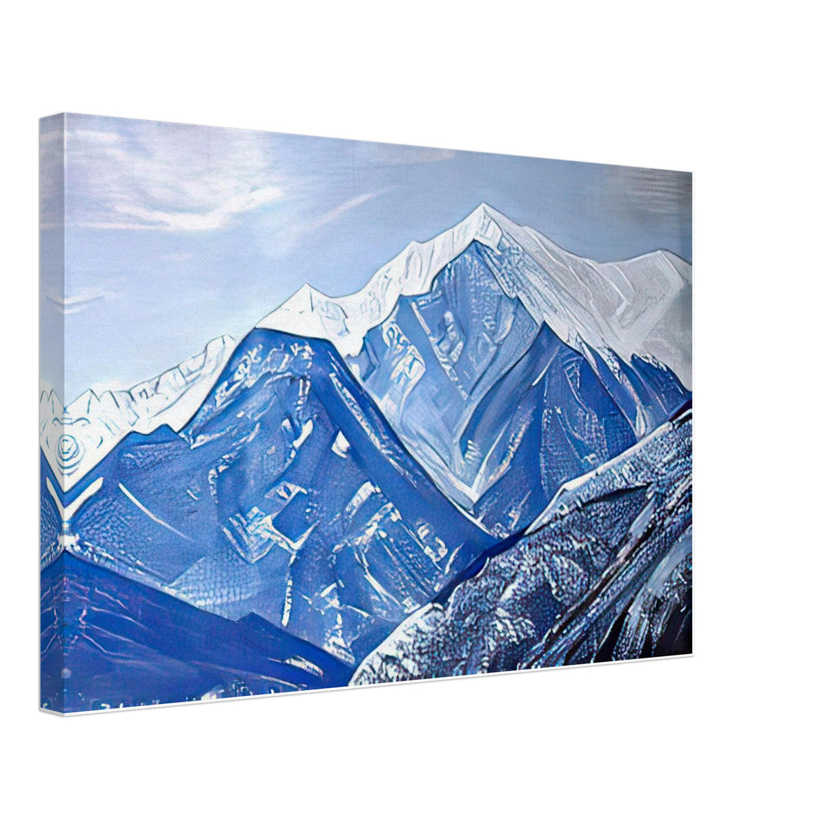 White Himalayas by Nicholas Roerich, canvas