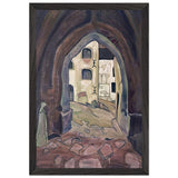 White Lady by Nicholas Roerich, framed poster, view 2