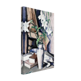 White Lilies by Samuel Peploe, canvas, view 2