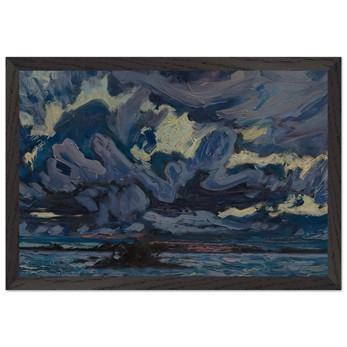 Wind Clouds by J. E. H. MacDonald, framed poster, view 2