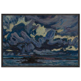 Wind Clouds by J. E. H. MacDonald, framed poster