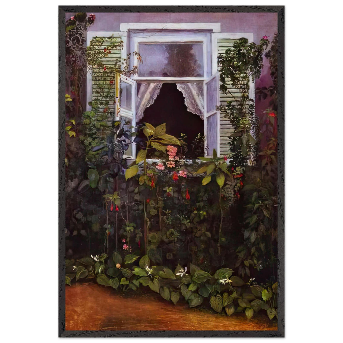 Window by Victor Borisov-Musatov, framed poster