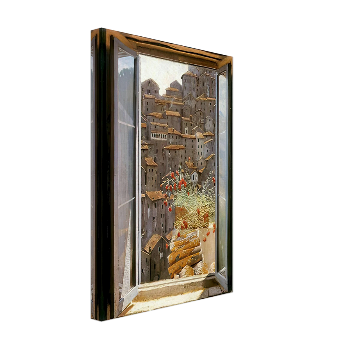 Window View by Edward Okuń, canvas, view 2