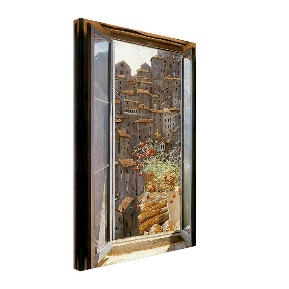 Window View by Edward Okuń, canvas