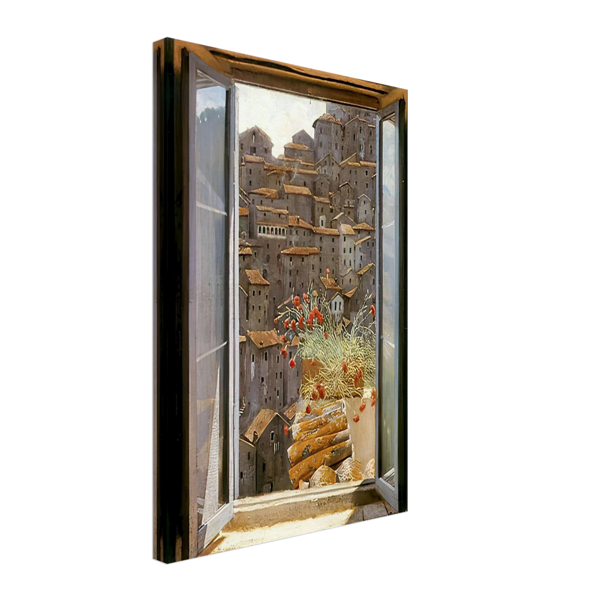 Window View by Edward Okuń, canvas